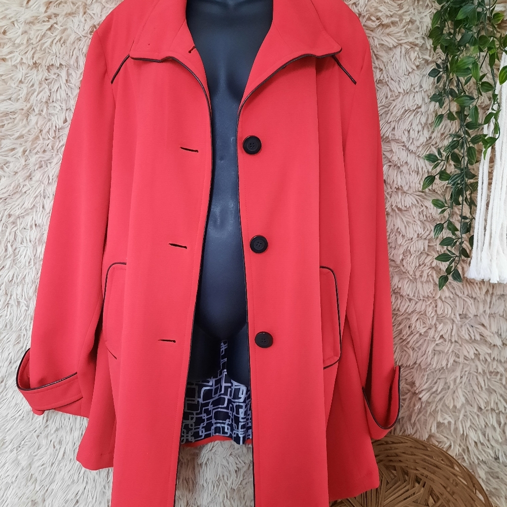 HOST PICK⭐: Marcona dress jacket, Ruby red, size XXL